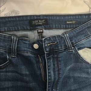 Judy Blue Men's Skinny Fit Jeans - Dark Blue